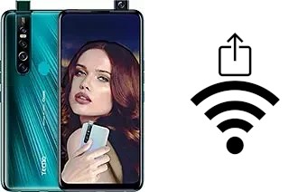 Générer un QR code avec la clé Wifi sur un TECNO Camon 15 Pro