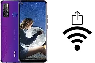 Générer un QR code avec la clé Wifi sur un TECNO Camon 15