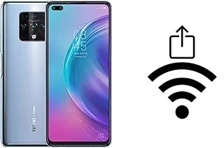 Générer un QR code avec la clé Wifi sur un Tecno Camon 16 Premier