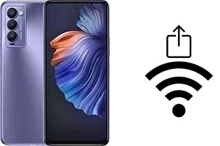 Générer un QR code avec la clé Wifi sur un Tecno Camon 18