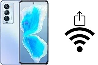 Générer un QR code avec la clé Wifi sur un Tecno Camon 18 Premier