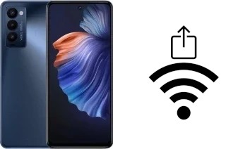 Générer un QR code avec la clé Wifi sur un Tecno CAMON 18P