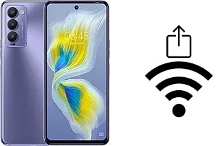 Générer un QR code avec la clé Wifi sur un Tecno Camon 18T