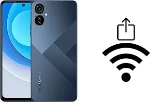 Générer un QR code avec la clé Wifi sur un Tecno Camon 19 Neo