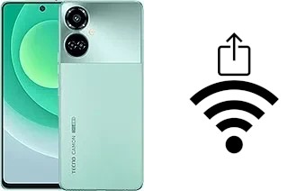 Générer un QR code avec la clé Wifi sur un Tecno Camon 19 Pro 5G