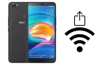 Générer un QR code avec la clé Wifi sur un Tecno Camon i Click