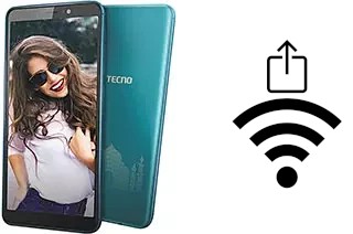 Générer un QR code avec la clé Wifi sur un Tecno Camon iACE2