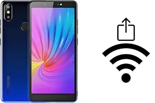 Générer un QR code avec la clé Wifi sur un Tecno Camon iACE2X