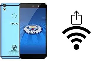 Générer un QR code avec la clé Wifi sur un Tecno Camon CX Manchester City LE