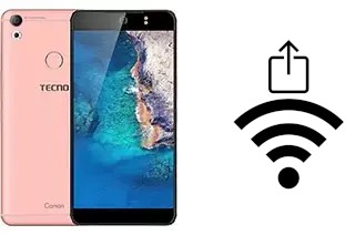 Générer un QR code avec la clé Wifi sur un Tecno Camon CX