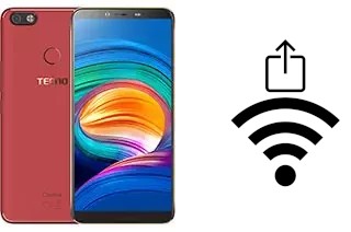 Générer un QR code avec la clé Wifi sur un Tecno Camon X Pro