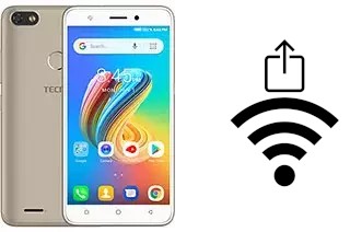 Générer un QR code avec la clé Wifi sur un Tecno F2 LTE