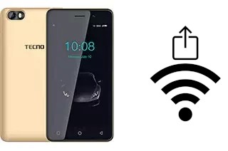 Générer un QR code avec la clé Wifi sur un TECNO Pop 1 Lite