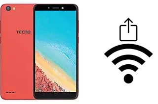 Générer un QR code avec la clé Wifi sur un Tecno Pop 1 Pro