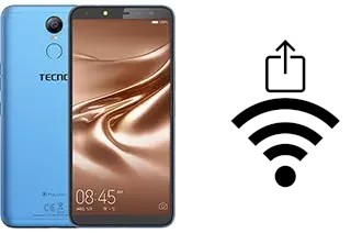 Générer un QR code avec la clé Wifi sur un Tecno Pouvoir 2