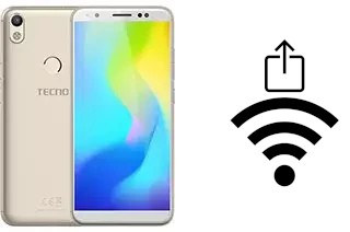 Générer un QR code avec la clé Wifi sur un Tecno Spark CM