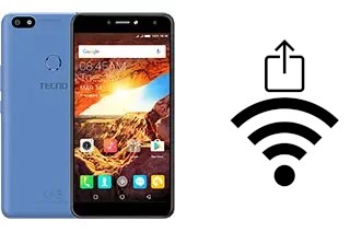 Générer un QR code avec la clé Wifi sur un Tecno Spark Plus