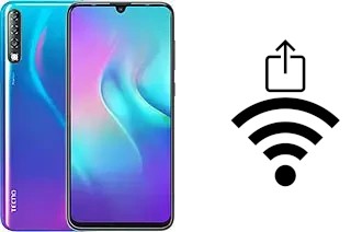 Générer un QR code avec la clé Wifi sur un Tecno Phantom 9