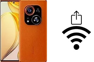 Générer un QR code avec la clé Wifi sur un Tecno Phantom X2 Pro