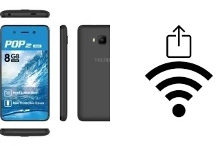 Générer un QR code avec la clé Wifi sur un Tecno POP 2 Mini