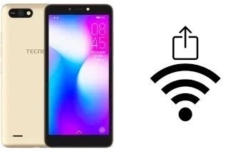 Générer un QR code avec la clé Wifi sur un Tecno Pop 2 Power