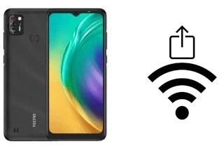 Générer un QR code avec la clé Wifi sur un Tecno POP 4 PRO