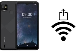 Générer un QR code avec la clé Wifi sur un Tecno Pop 5P