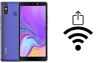 Générer un QR code avec la clé Wifi sur un Tecno Pop 2 Plus