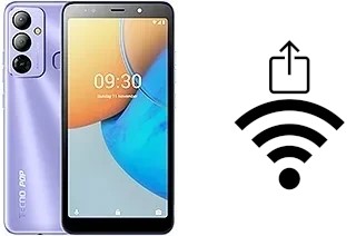 Générer un QR code avec la clé Wifi sur un Tecno Pop 6 Go