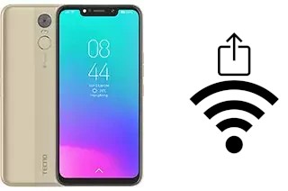 Générer un QR code avec la clé Wifi sur un Tecno Pouvoir 3