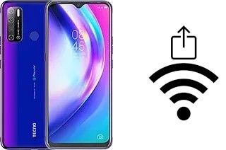 Générer un QR code avec la clé Wifi sur un Tecno Pouvoir 4 Pro