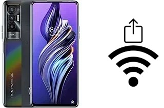 Comment générer un QR code avec le clé de sécurité réseau Wifi sur un Tecno Pova 5G