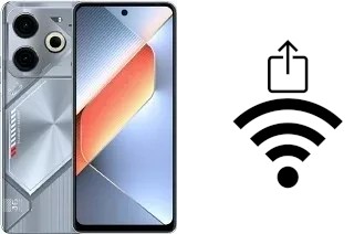 Comment générer un QR code avec le clé de sécurité réseau Wifi sur un Tecno Pova 6 Neo