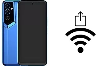 Générer un QR code avec la clé Wifi sur un Tecno Pova Neo 2