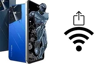 Générer un QR code avec la clé Wifi sur un Tecno Pova Neo 3