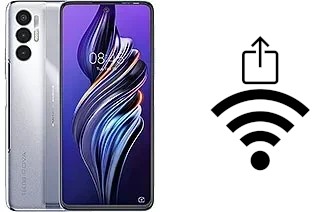 Générer un QR code avec la clé Wifi sur un Tecno Pova 3