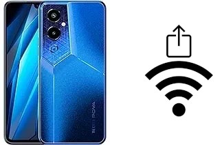 Générer un QR code avec la clé Wifi sur un Tecno Pova 4 Pro