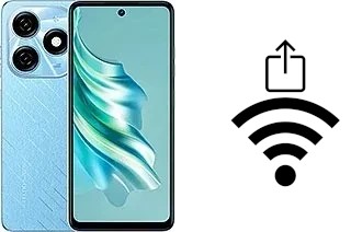 Générer un QR code avec la clé Wifi sur un Tecno Spark 20