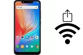 Générer un QR code avec la clé Wifi sur un Tecno Spark 3