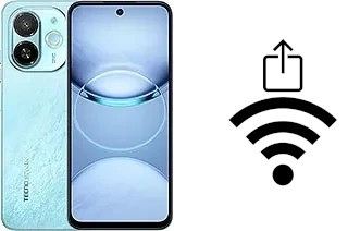 Comment générer un QR code avec le clé de sécurité réseau Wifi sur un Tecno Spark 30C 5G