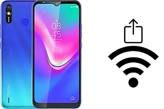 Générer un QR code avec la clé Wifi sur un Tecno Spark 4 Lite