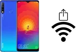 Générer un QR code avec la clé Wifi sur un Tecno Spark 4