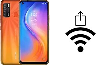 Générer un QR code avec la clé Wifi sur un TECNO Spark 5