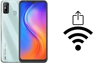 Générer un QR code avec la clé Wifi sur un Tecno Spark 6 Go