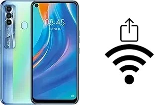 Générer un QR code avec la clé Wifi sur un Tecno Spark 7 Pro