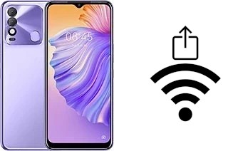 Générer un QR code avec la clé Wifi sur un Tecno Spark 8