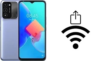 Générer un QR code avec la clé Wifi sur un Tecno Spark 8C