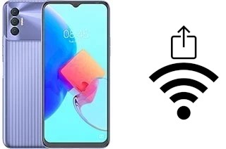 Générer un QR code avec la clé Wifi sur un Tecno Spark 8P