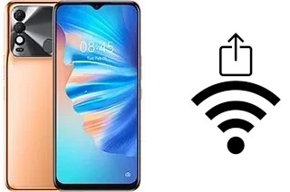 Générer un QR code avec la clé Wifi sur un Tecno Spark 8T