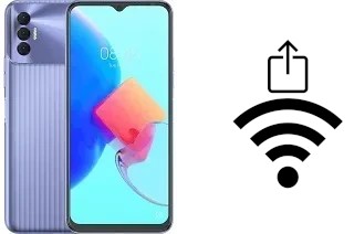 Générer un QR code avec la clé Wifi sur un Tecno Spark 9T (India)